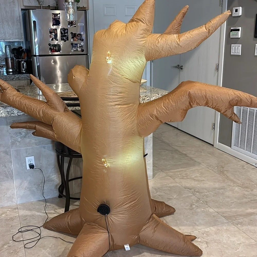 Spirit Halloween Outdoor Airblown Inflatable Creepy Haunted Tree​​​ Decoration​​